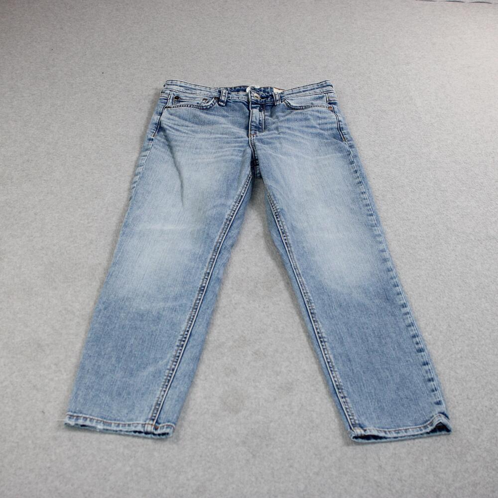 Rag & Bone Jeans Women 26 Blue Light Wash Nina High Rise Ankle Cigarette Slim